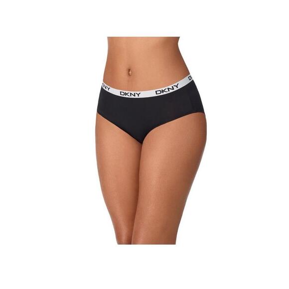 NWT DKNY Underwear Womens Medium Blue Grey Pink Black Microfiber 4Packi - Picture 3 of 6